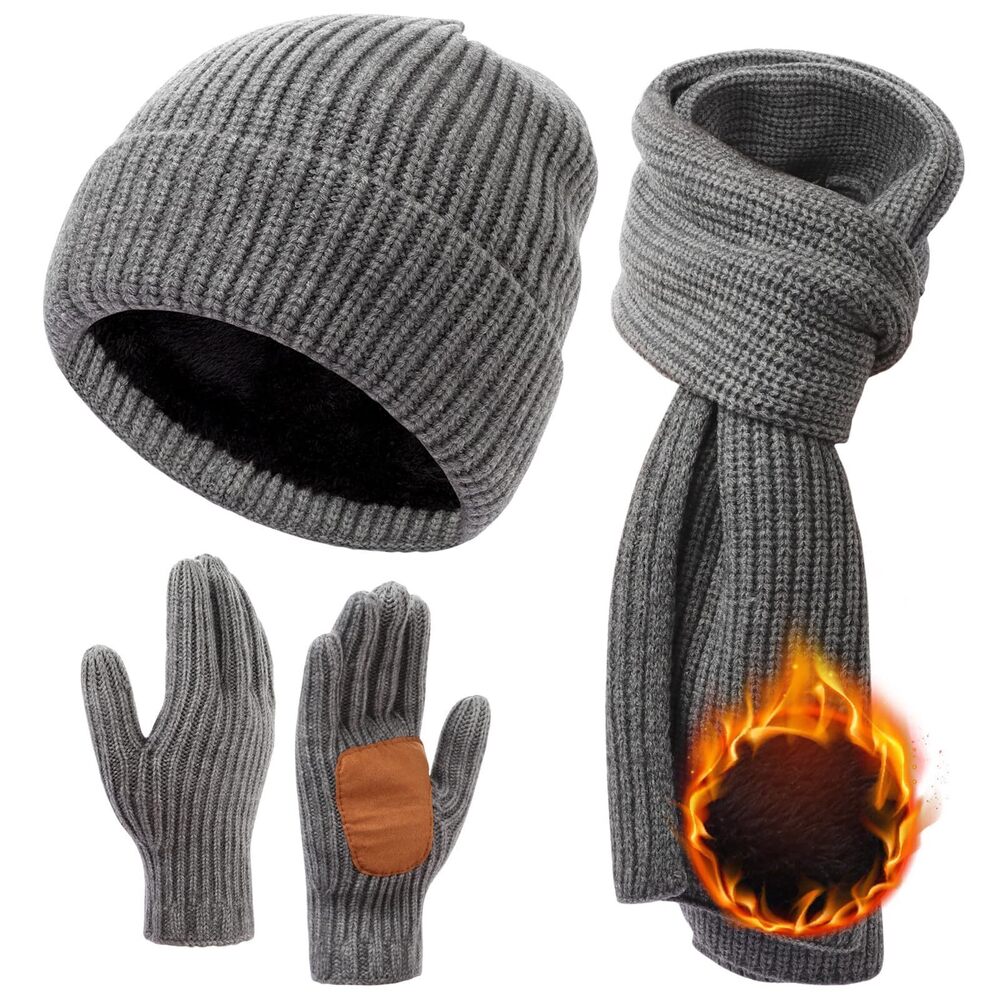 8857 Oversize L/XL/XXL Beanie Hat for Big Heads - Winter Warm Beanie Hat